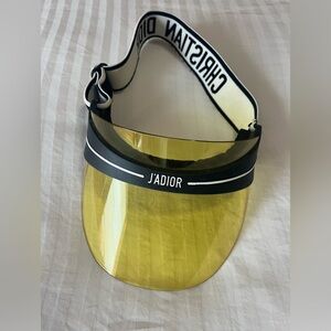 ⭐️Yellow Christian Dior Visor ⭐️